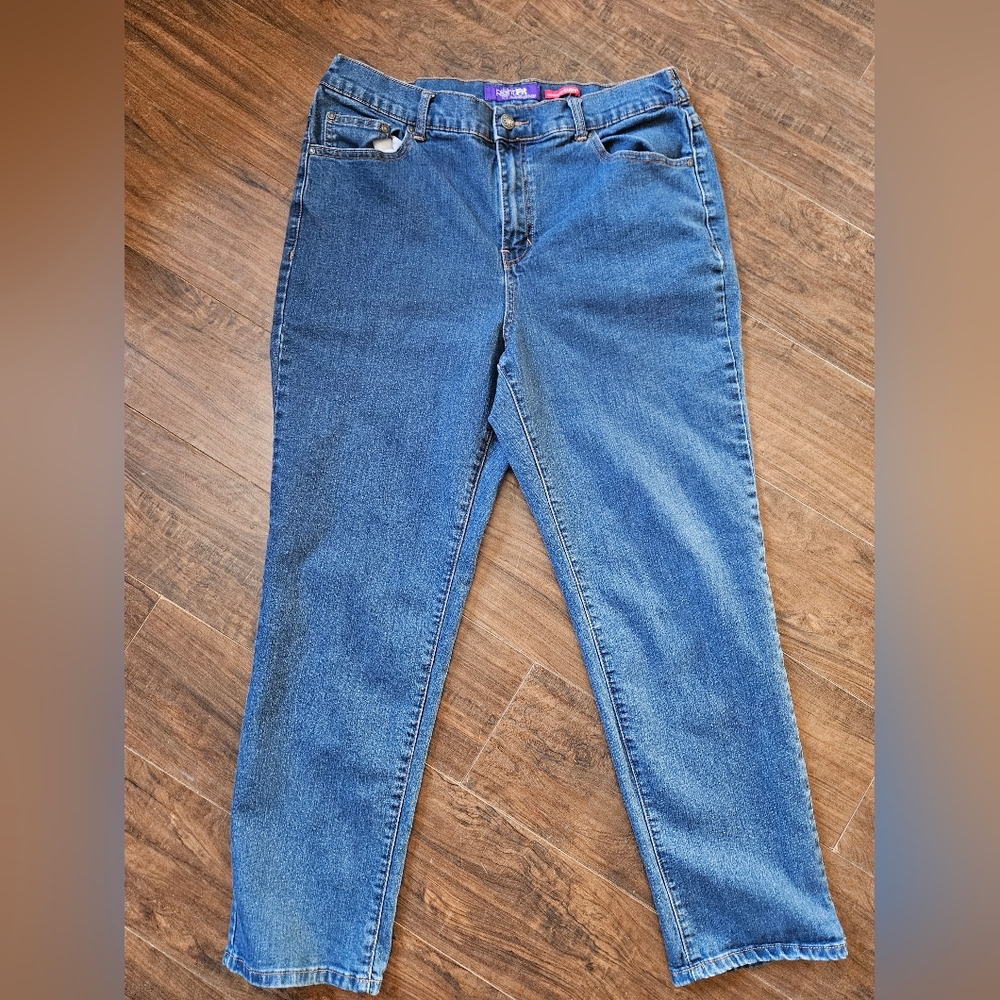 Womens Plus Catherine's Denim Jeans Sz 16W Right Fit Mod Curvy.   #34